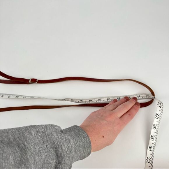 Vintage Floral Tooled Leather Crossbody Bag Hawaii woven Vintage purse - Picture 6 of 12